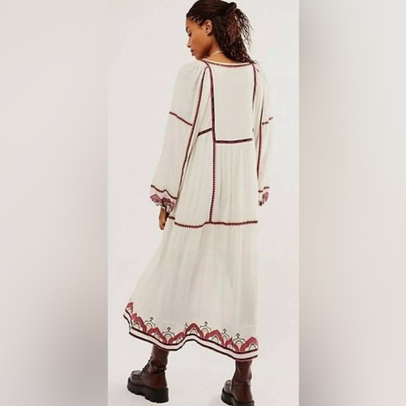 NWOT Free People Sweet Escape MIDI Dress XS New $198 retail - Picture 2 of 11